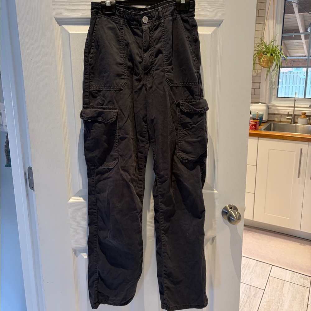 Zara black cargos